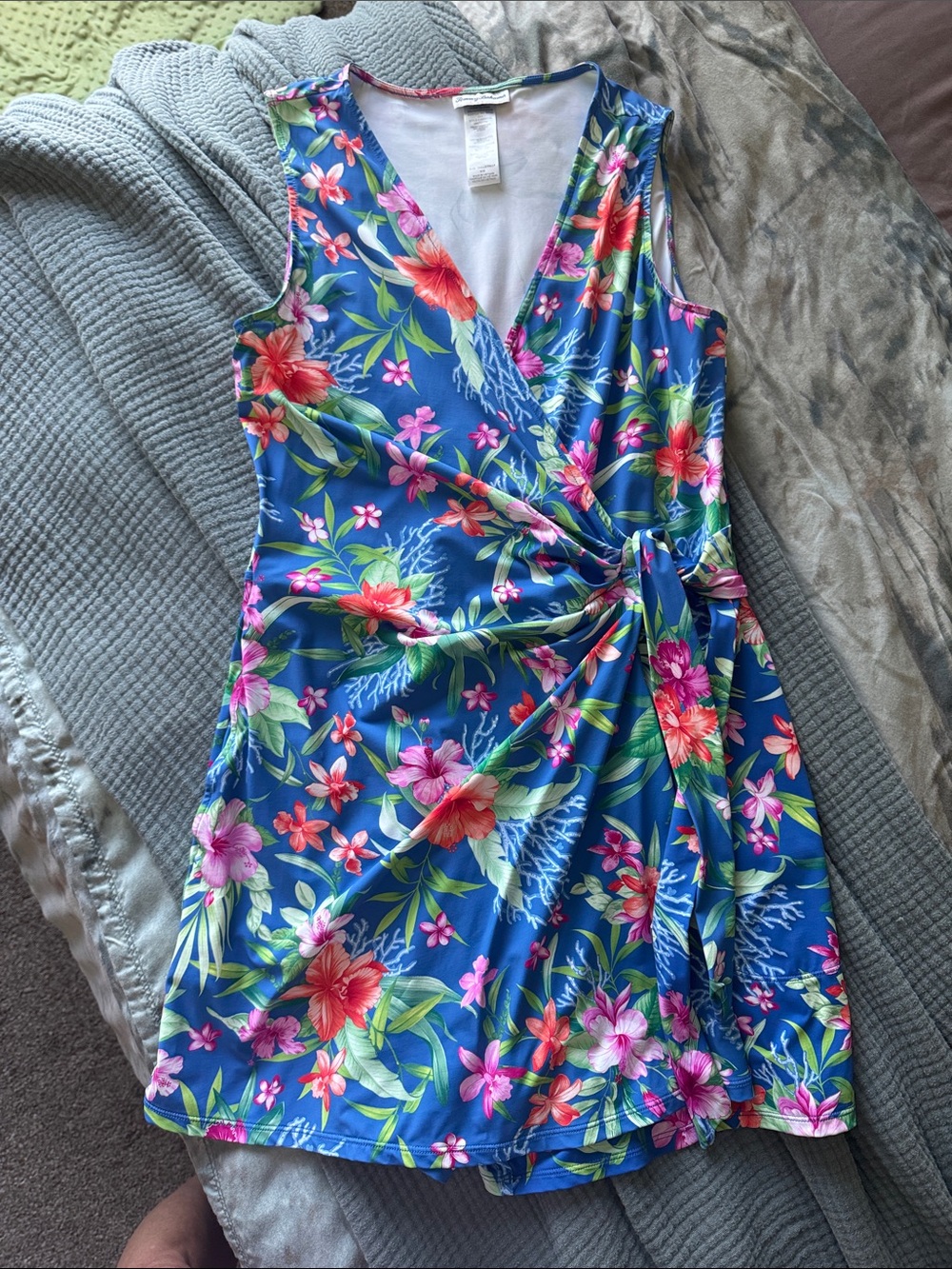 Tommy Bahamas Isola wrap beach romper